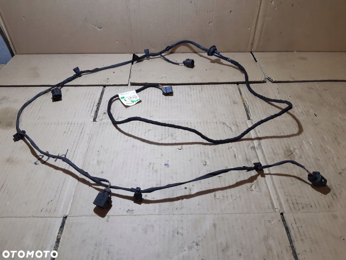 AUDI A6 C6 LIFT WIĄZKA INSTALACJA PDC TYŁ 4F0971085E - 1