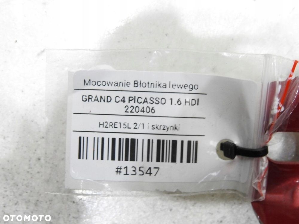 UCHWYT MOCOWANIE BŁOTNIKA LEWY C4 GRAND PICASSO - 6