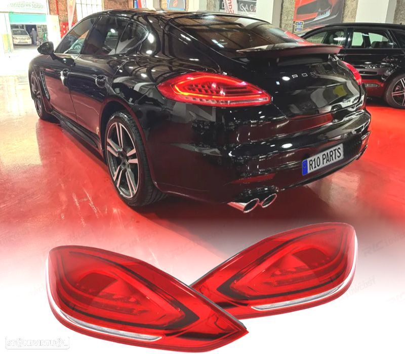 FAROLINS OPTICAS PORSCHE PANAMERA 13-16 LED - 1