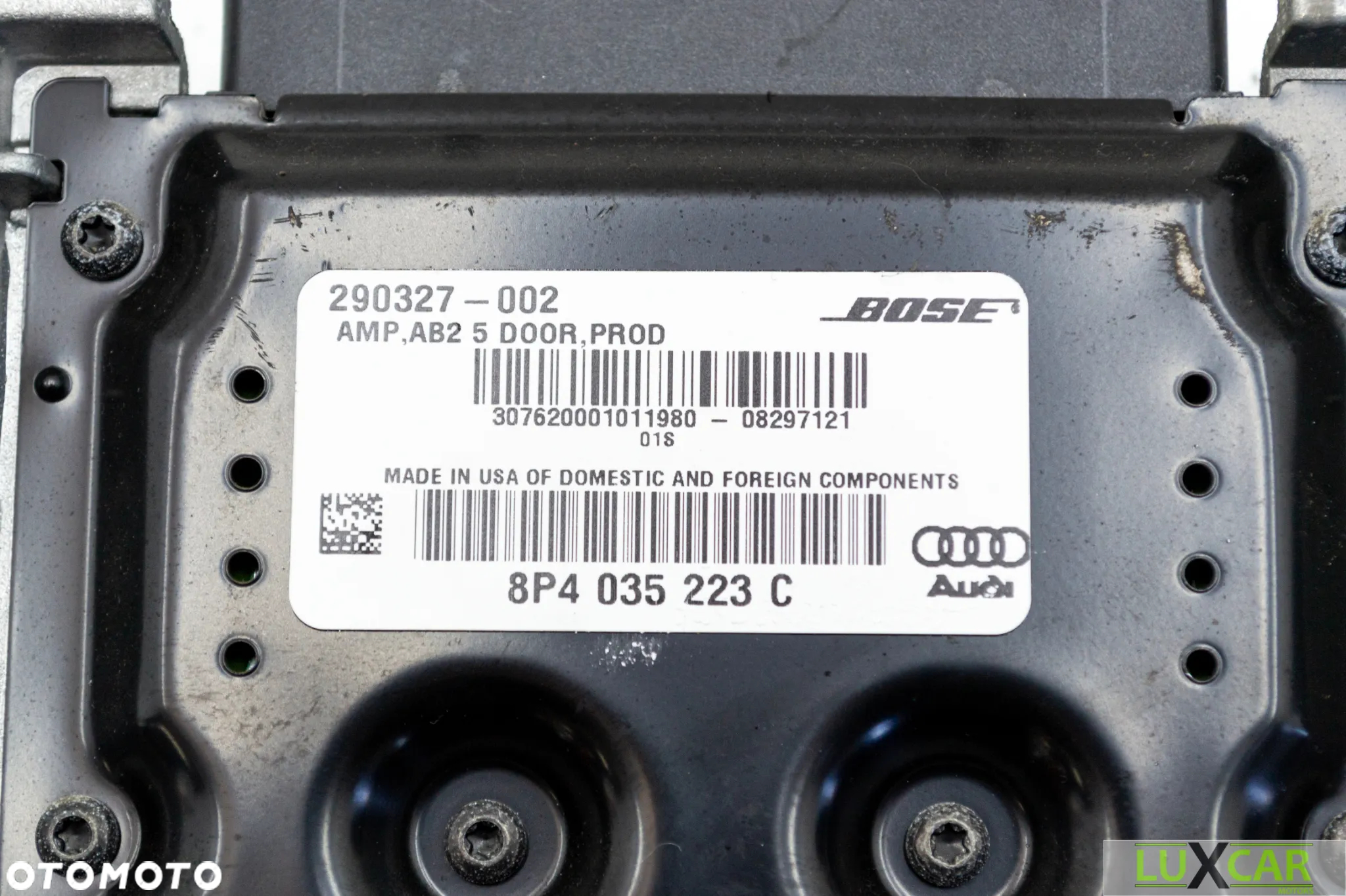AUDI A3 8P WZMACNIACZ BOSE 8P4035223C GORLICE - 5