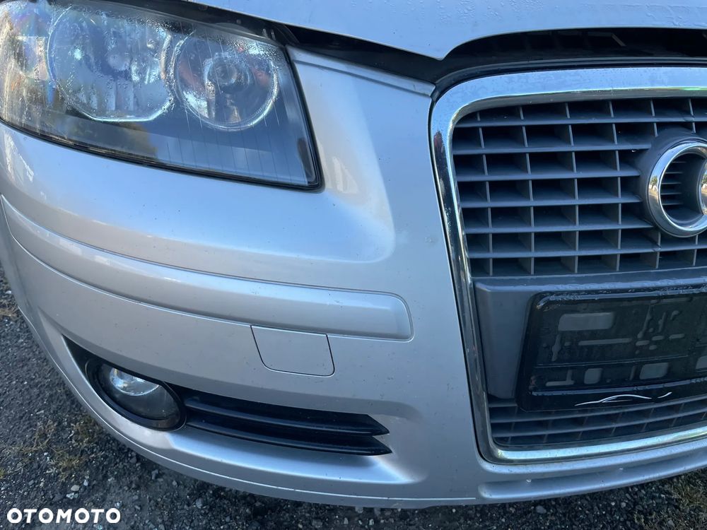 ZDERZAK PRZÓD DUŻY GRILL AUDI A3 8P LX7W - 6