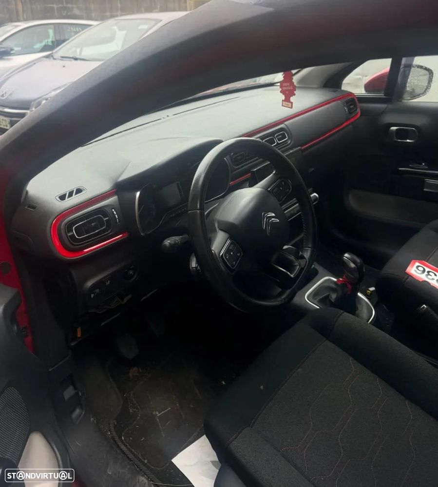 Citroen C3 1.2 VTi Ano 2017 Para Peças - 4