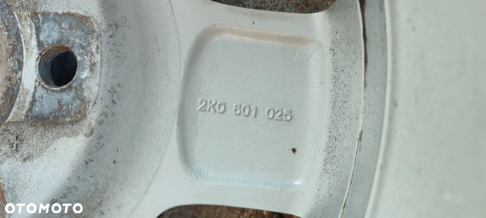 2K0601025 FELGI ALUMNIOWE 5x112 6Jx15 CALI ET 47 VW CADDY TOURAN GOLF V VI VII KOMPLET 4 SZTUKI - 7