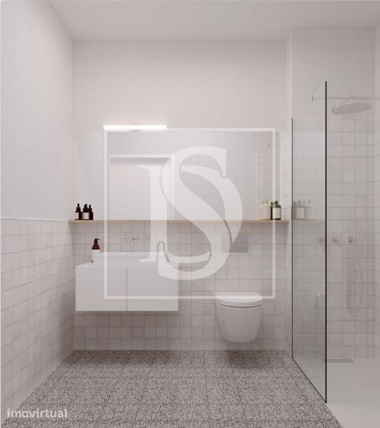 Apartamento T0 Novo c/ Terraço, junto ao mar em Leça da Palmeira - Grande imagem: 4/9