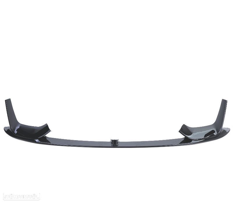 SPOILER LIP FRONTAL BMW F80 M3 F82 F83 M4 14- PRETO BRILHANTE - 2