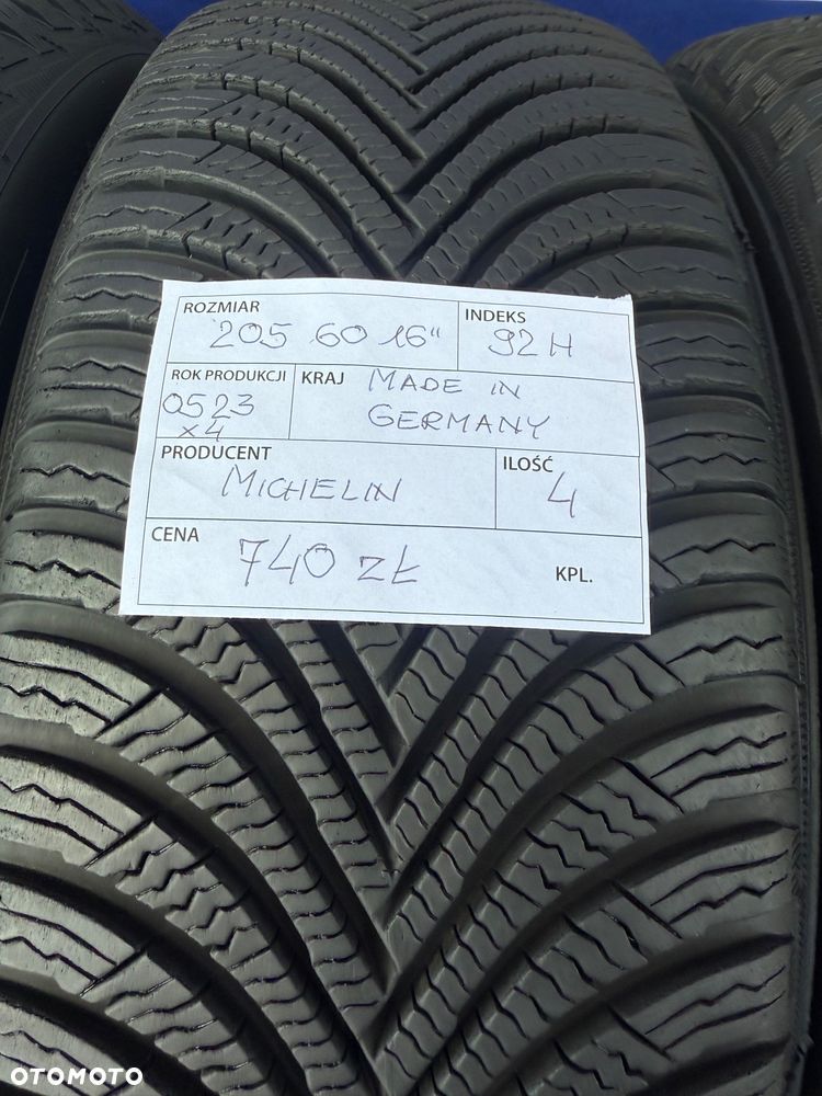 Opony zimowe Michelin Alpin 5 205 / 60 / 16 92H 2023 rok - 2