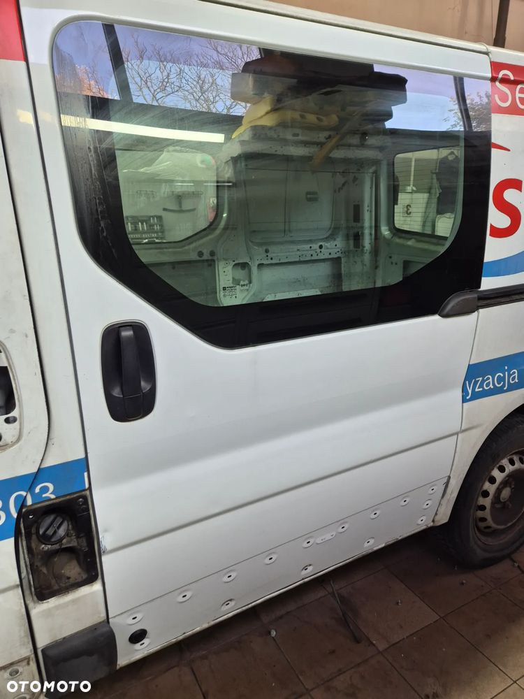 DRZWI LEWE SUWANE SZYBA PRIMASTAR TRAFIC VIVARO 01-14 - 1