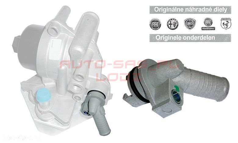 KRÓCIEC CHŁODNICY OLEJU DUCATO JUMPER BOXER 2.2 - 1