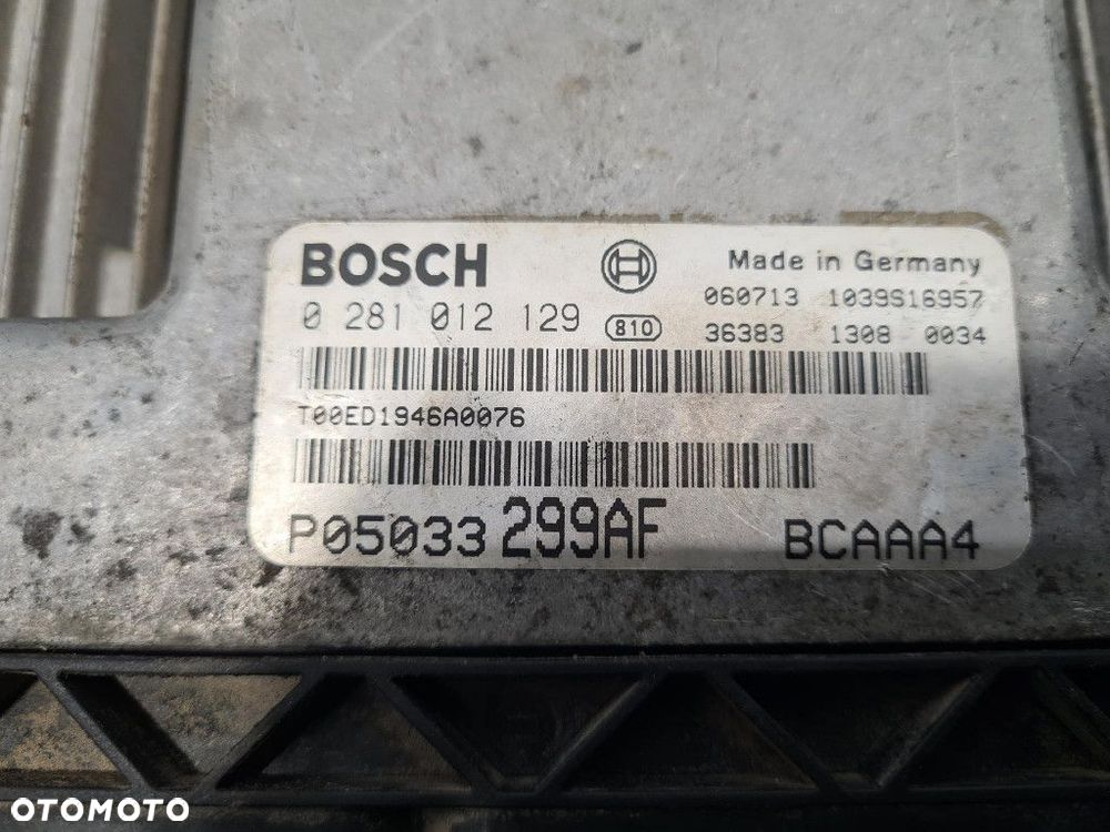 DODGE CALIBER STEROWNIK SILNIKA P05033299AF - 2