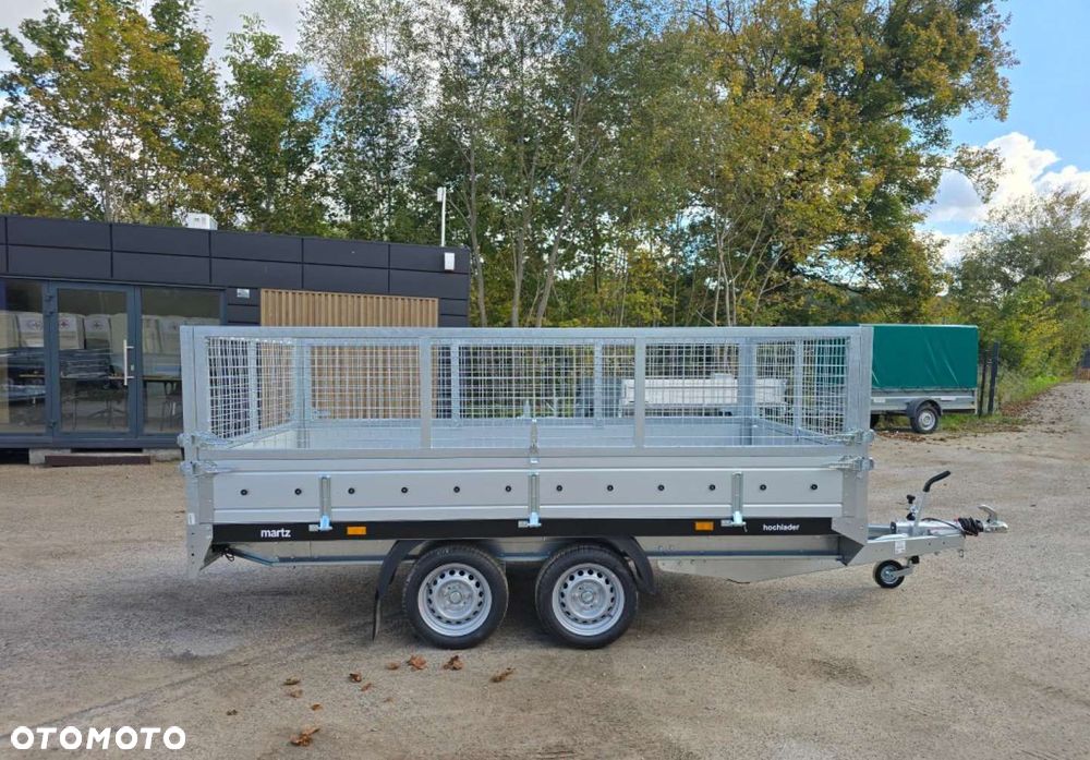 Martz Martz Hochlader przyczepa dwuosiowa 320/2 2,7T burty Alu - 8