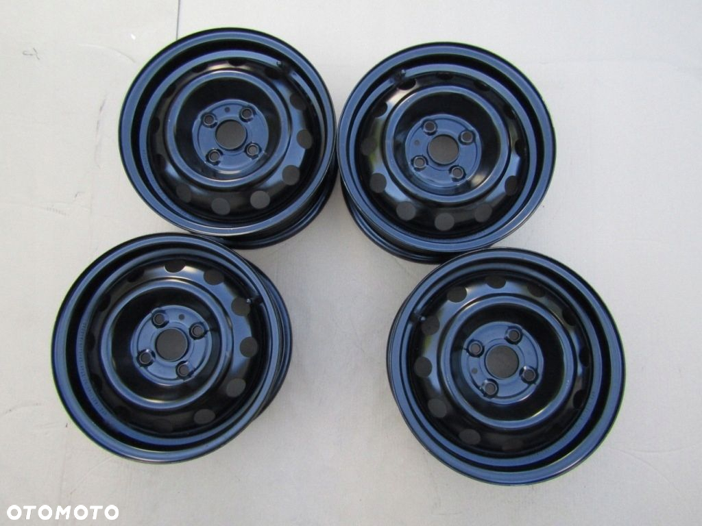 4x Felgi 14 Kia Rio II Picanto I Hyundai i10 I20 Accent 5,5j 4x100 ET46 - 12