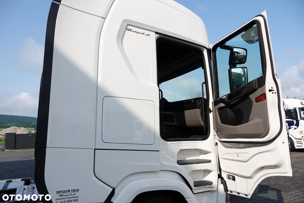Scania S 500 / RETARDER / KLIMA POSTOJOWA  / OPONY 100% / PO KONTRAKCIE SERWISOWYM / SPROWADZONY - 35