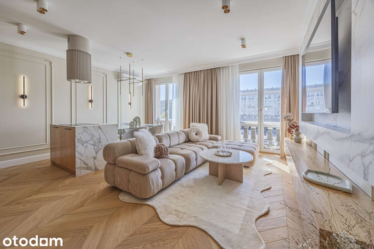 Zachwycający apartament w sercu Warszawy