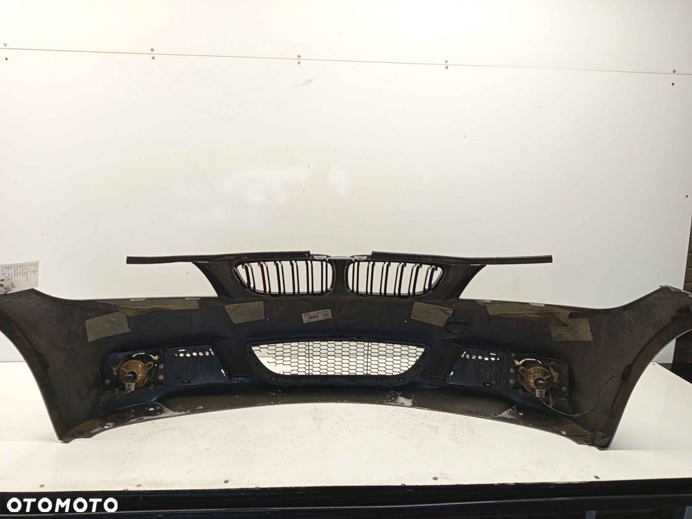 ^ ZDERZAK PRZÓD PRZEDNI BMW E90 E91 LIFT FL M PAKIET ///M SPACEGRAU SZARY HALOGENY - 5