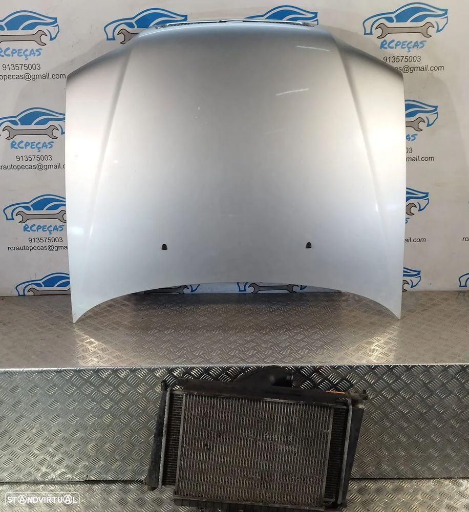 FRENTE VOLVO V40 MK1 CAPOT PARACHOQUES OTICAS RADIADOR VENTILADOR FRENTE FIBRA REFORÇO - 5