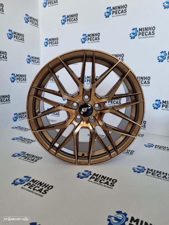 Jantes Japan Racing (JR28) em 17 Bronze (5x100) - 8