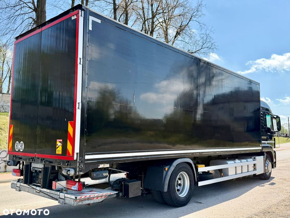 MAN TGS 18.360 / KONTENER - FIRANKA / WINDA / 21 EUROPALET / AUTOMAT / SYPIALKA / 2019 ROK - 3
