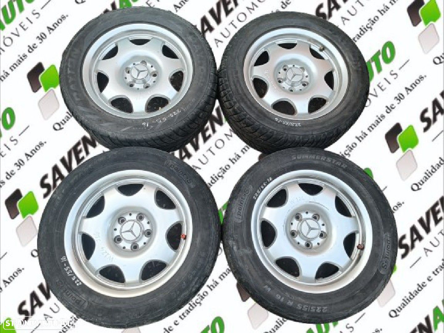 Conjunto Jantes Especiais Mercedes-Benz Três Volumes (W124) - 1