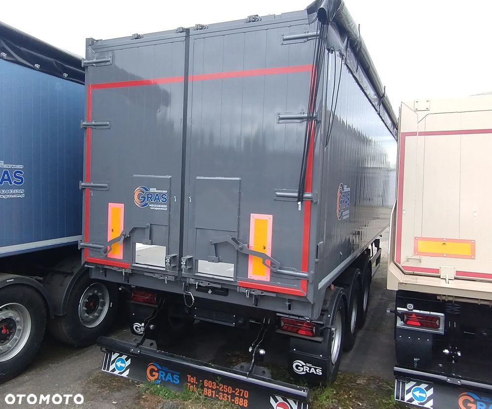 Gras Naczepa wywrotka aluminiowa 54 m3 - 11