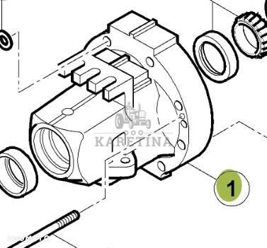 CLAAS RENAULT ATLES 936 RZ V5 Osłona Koła 6005027769 60 0502 776 9 6005027770 60 0502 777 0 - 1