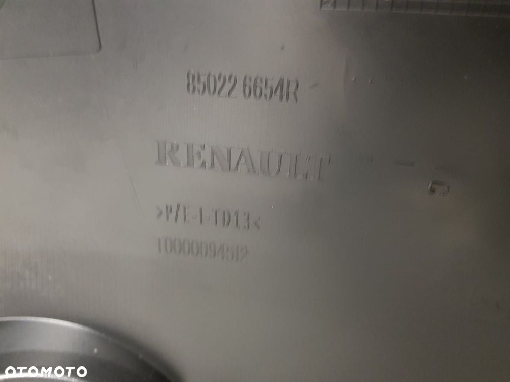 FABRYCZNIE NOWY ORYGINALNY ZDERZAK TYLNY TYŁ DACIA DOKKER 4X PDC 12-20 850226654R - 9