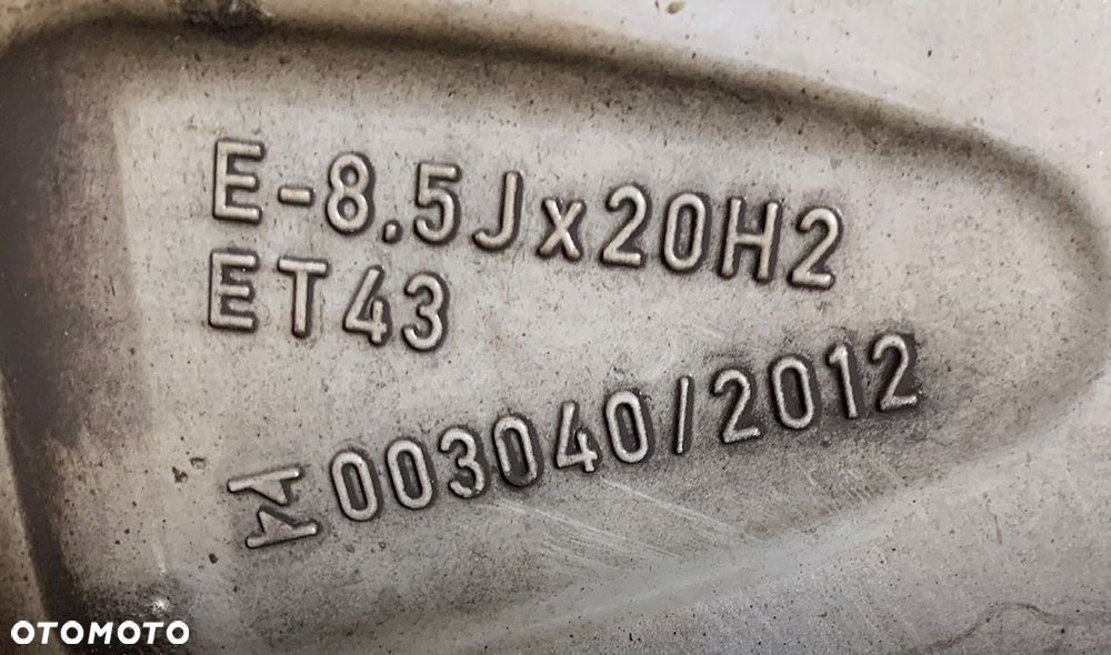 FELGA 20 AUDI A6 C8 4K0601025K 8,5x20 ET43 5X112 - 10