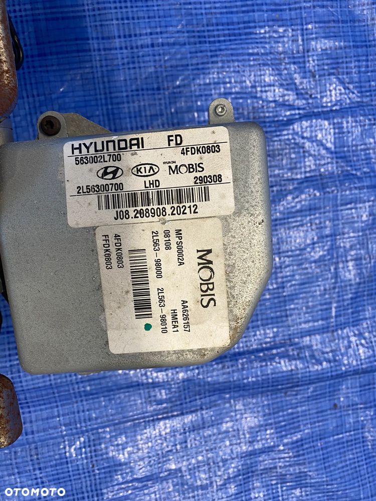 WSPOMAGANIE ELEKTRYCZNE KOLUMNA PRZEKŁADNIA KIEROWNICY HYUNDAI I30  07-12R ; 563002L700  2L56300700 ORYGINAŁ EUROPA - 7