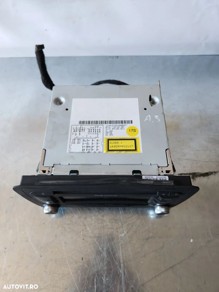 Radio Cd Player Chorus Audi A3 8P Cod 8PC - 5