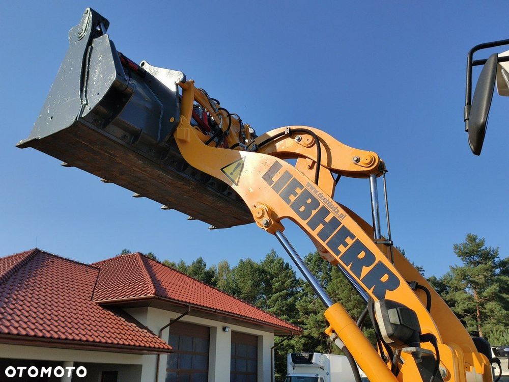 Liebherr L 506 STEREO Szybkozłącze / Łyżka Krokodyl + Widły Waga 6300kg - 13