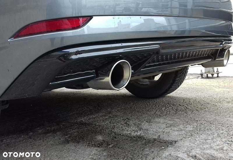 AUDI A3 8V 16-19 LIFT dyfuzor zderzaka dokładka tył PIANO BLACK - 5
