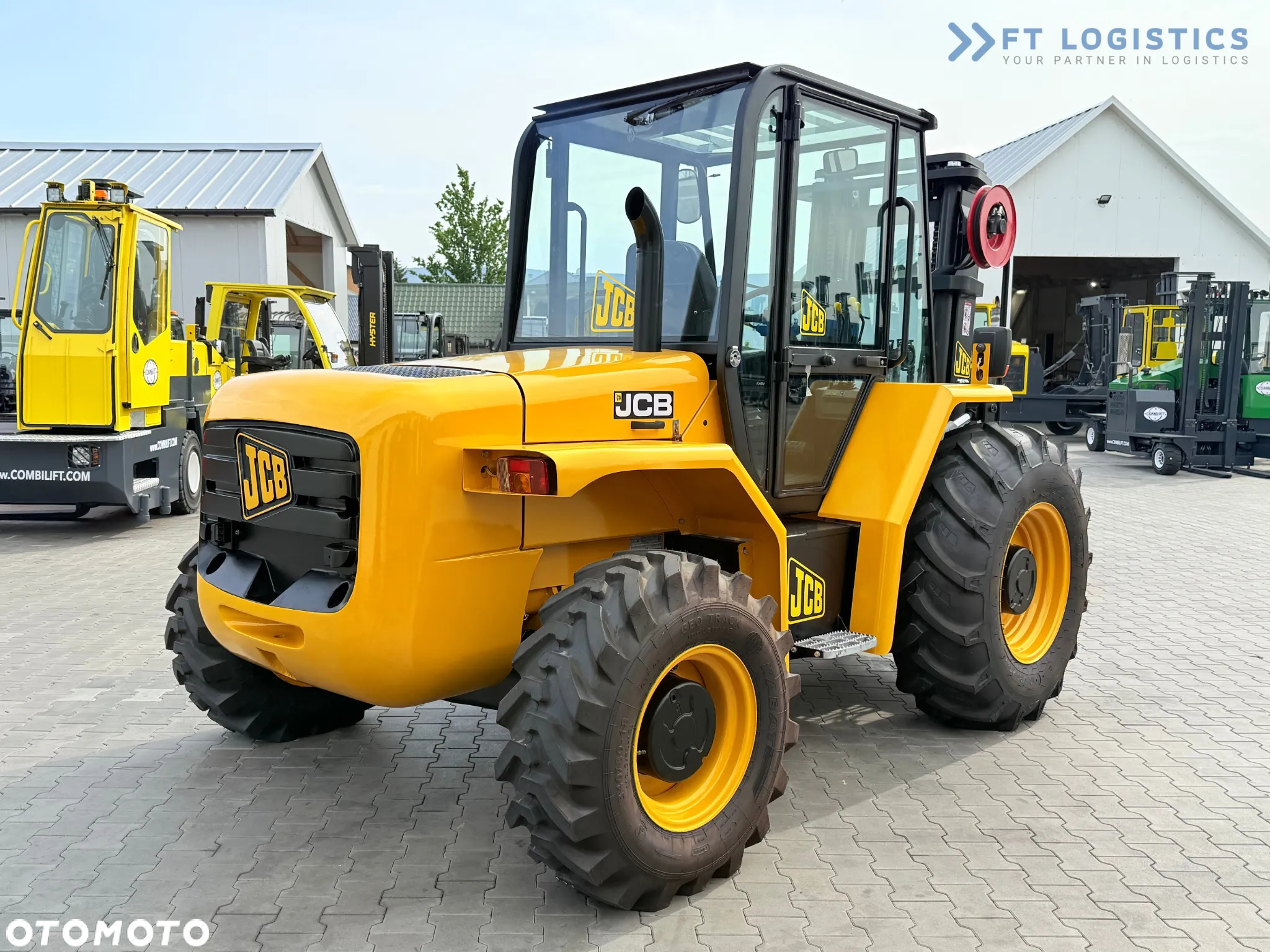 JCB 940 / DIESEL / TRIPLEX 4500MM / POZYCJONER / PRZESÓW WIDEŁ / 4T / NOWE OPONY / JAK NOWY - 12