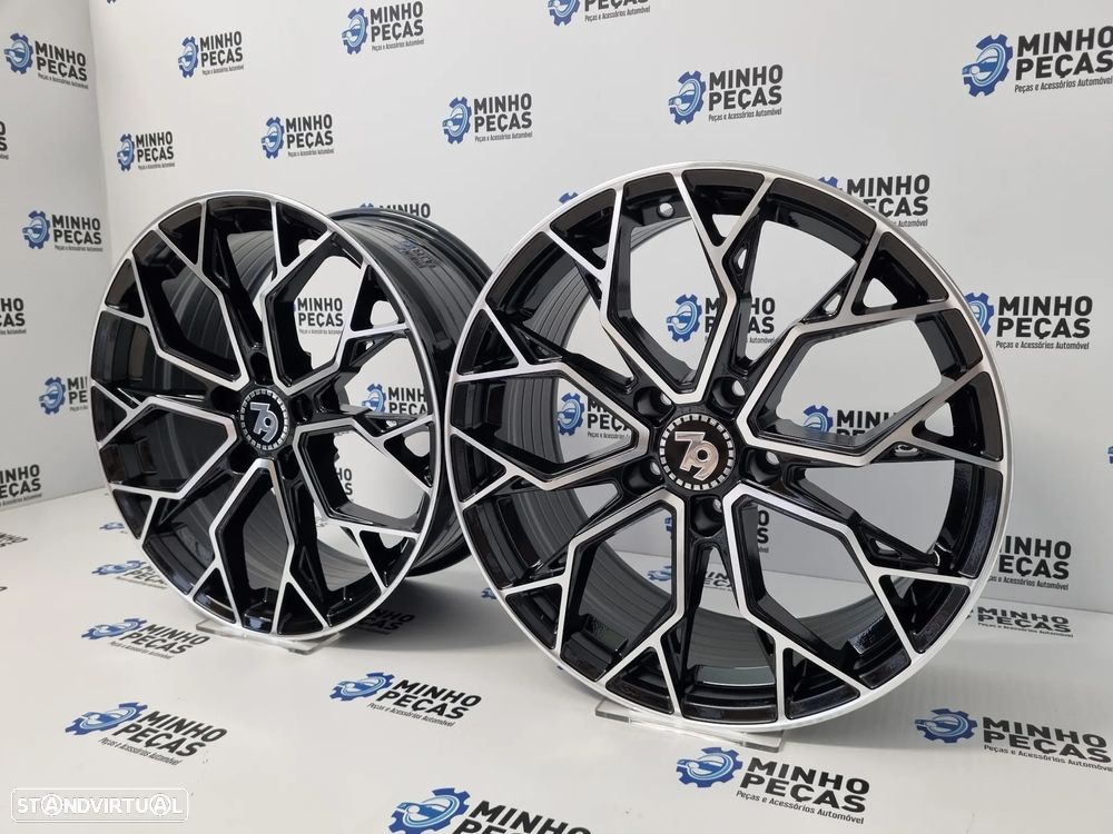 Jantes Seventy9 (SCF-H) em 18 (5x120) Preto Polido - 2