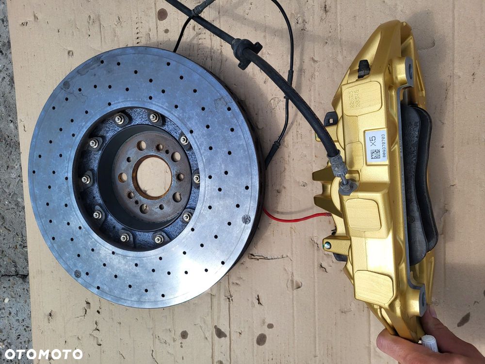 Ceramika Przód Lewa Tarcza Zacisk bmw m3 G80 G81 m4 G82 G83 2022r - 5
