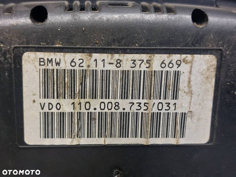 LICZNIK ZEGARY BMW E39 2.5 24V EU EUROPA 8375669 - 3