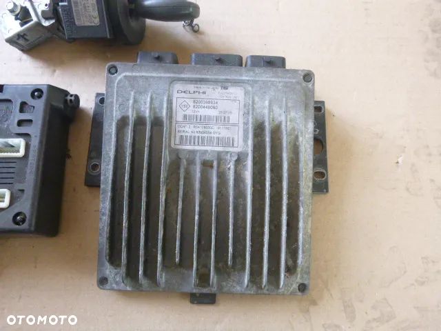 ZESTAW STARTOWY KOMPUTER STACYJKA CZYTNIK BSI RENAULT MODUS 1.5 DCI - 6