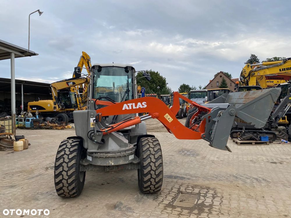Atlas AR75S, 2014 ROK, WIEŻA OBROTOWA, ŁYŻKA OTWIERANA + WIDŁY, z NIEMIEC, - 14