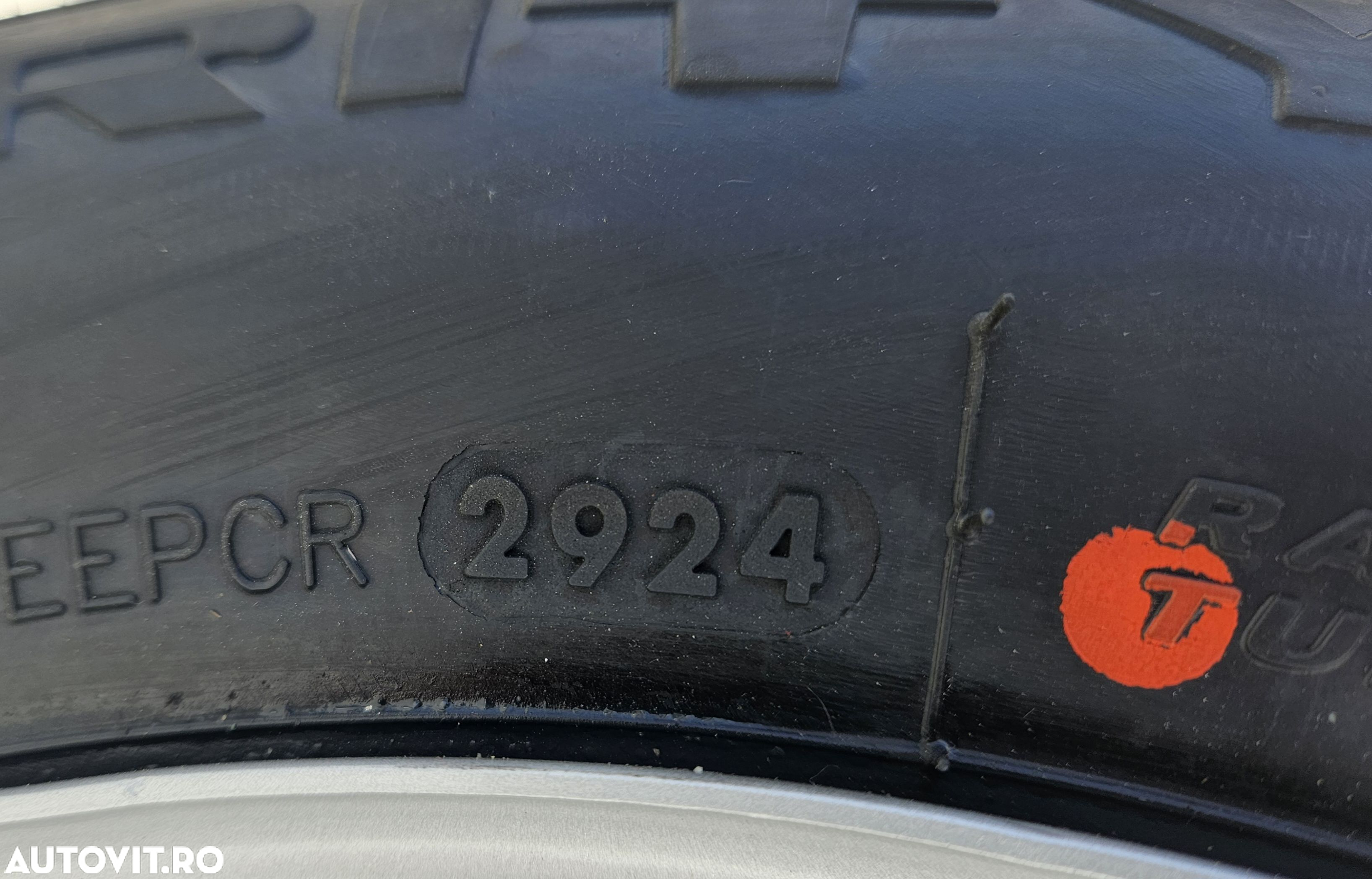 Roata remorca 155/80 R13 84N, Anvelopa SECURITY M+S pe Janta 4Jx13 - 3