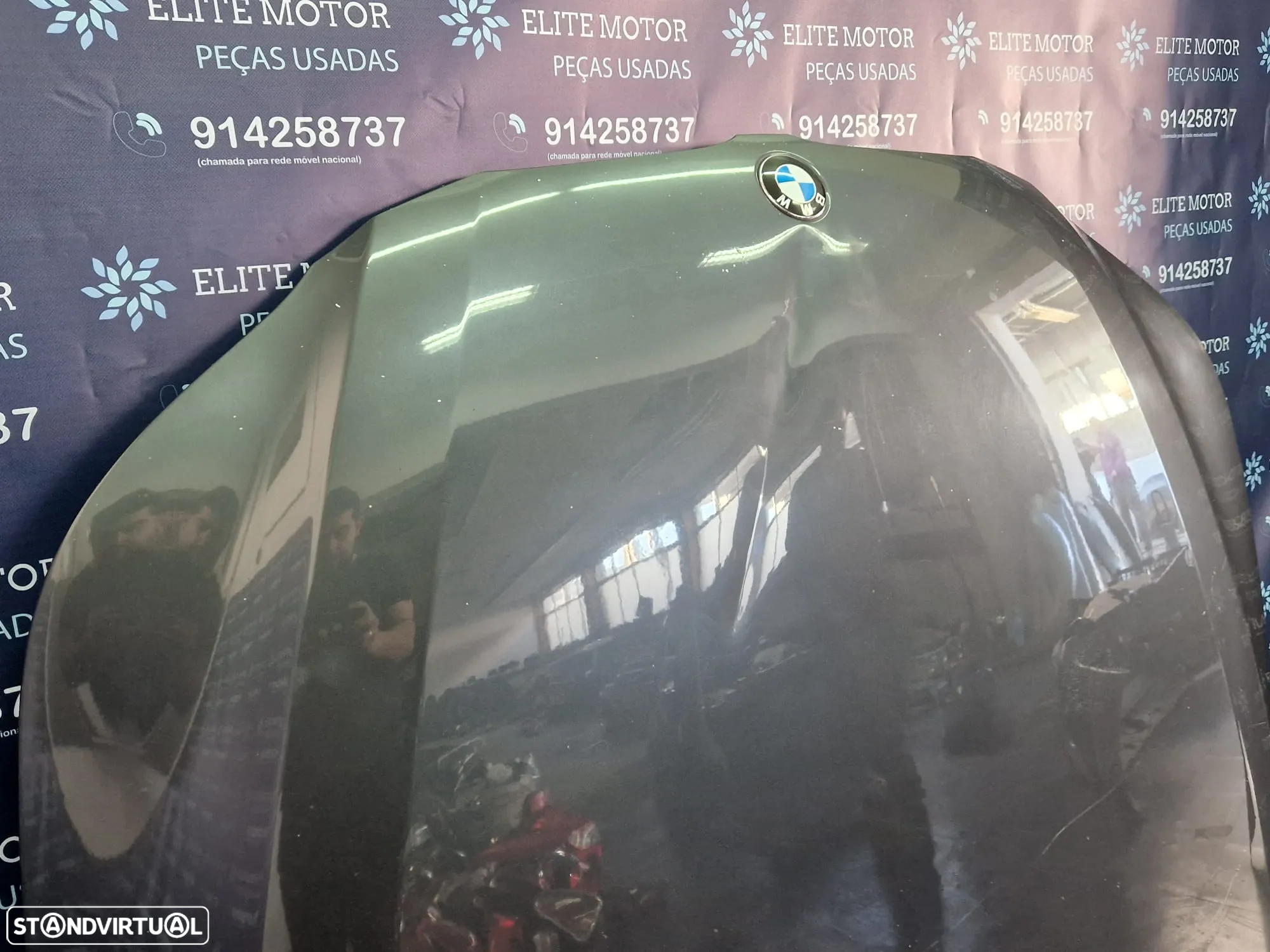 Frente completa usada BMW 520D LCI E60 E61 163CV capot parachoques oticas guardalamas - 15