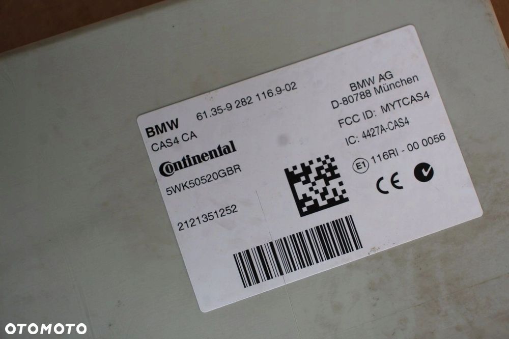 Komputer silnika zestaw startowy BMW N57D30C N57 M50D 381KM 280kW 8517172 - 5