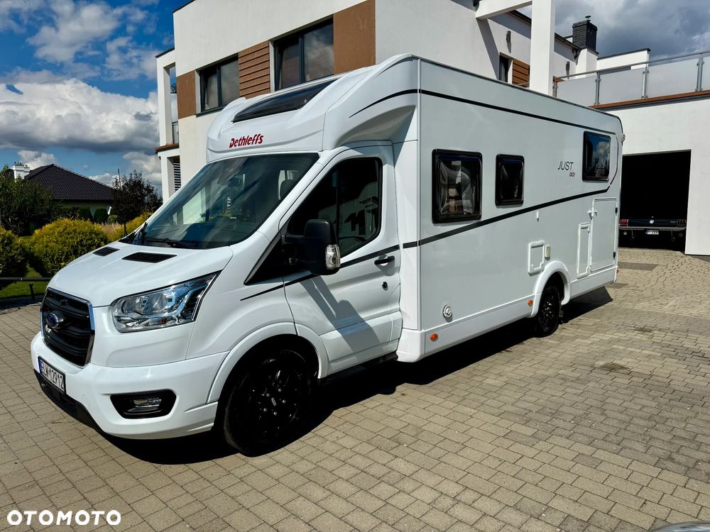 Dethleffs T7055EBL 2024r jak NOWY FV23% piękny kamper półintegra MAX doposaż - 2