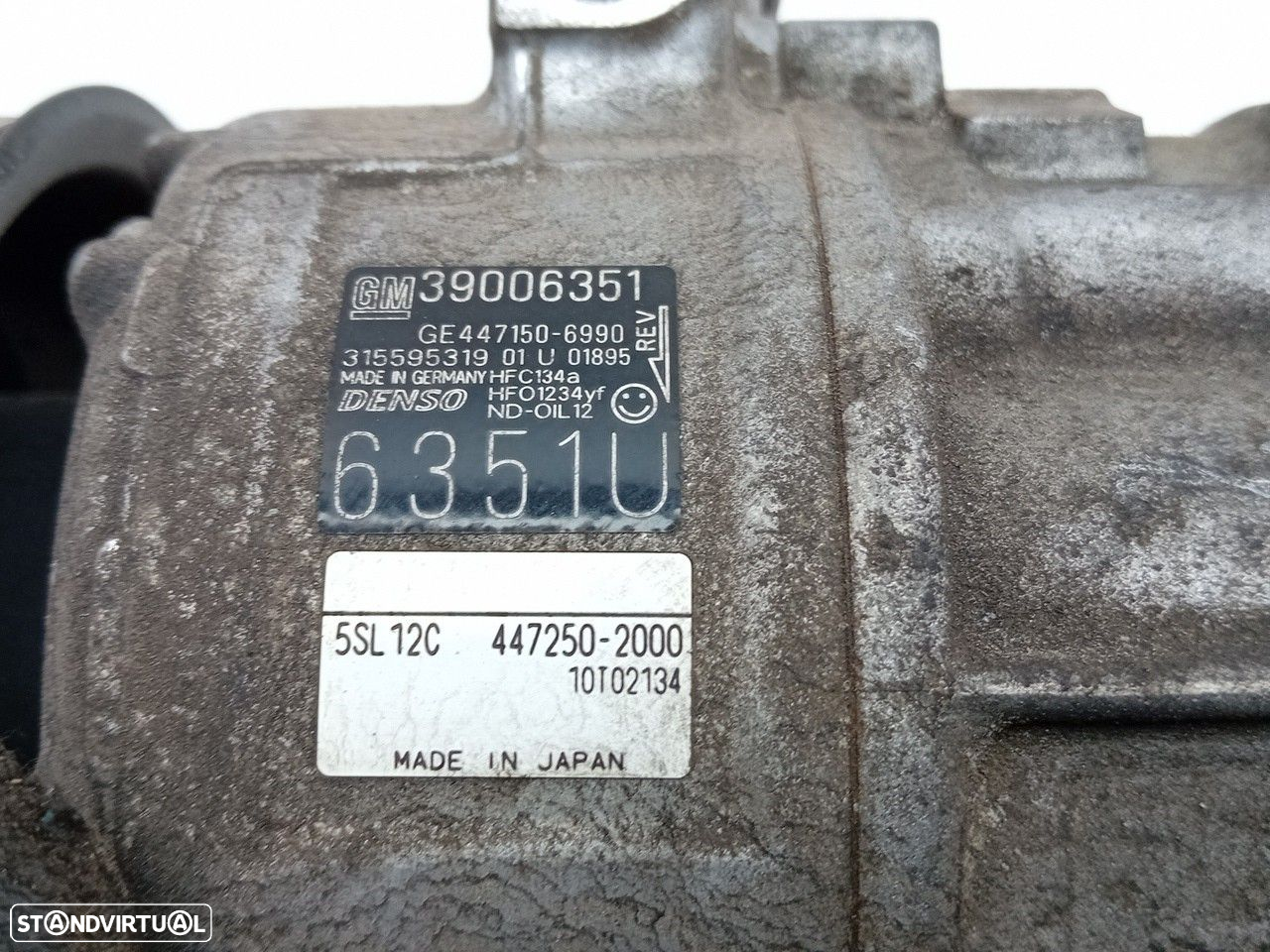 Compressor AC OPEL Corsa E - 5