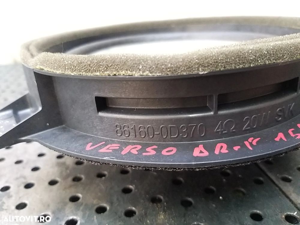 Boxa audio dreapta fata toyota verso r2 86160d370 - 3