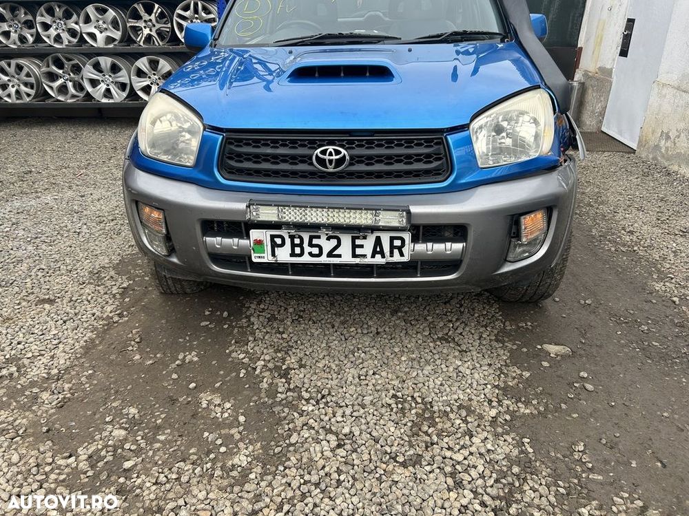 Bara fata Toyota RAV 4 II 2000 - 2006 ALBASTRU (1208) model fara spalatoare far - 1