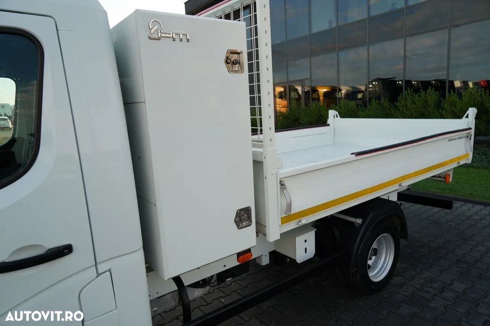 Renault MASTER / BASCULATOR SPATE / 3 LOCURI / DOUĂ TRANSMISII / MANUALĂ / IMPORTATĂ / - 21