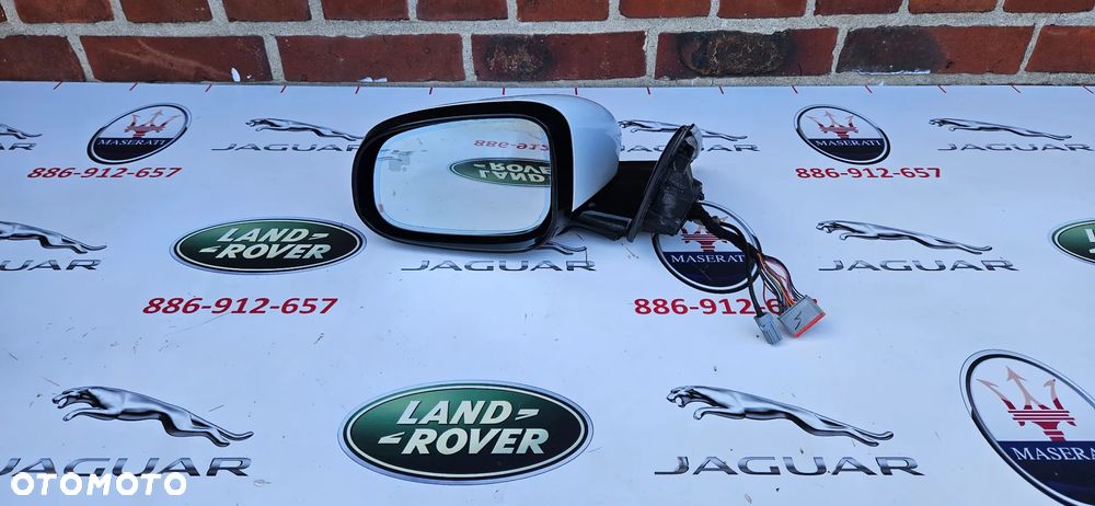 Jaguar XJ 351 LIFT 2015- Kompletne lusterko lewe Kierowcy USA KOLOR NAK 18 kabli KAMERA - 1
