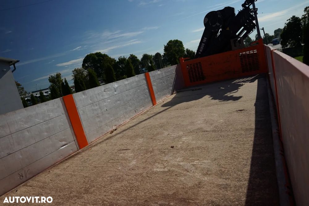 Renault C 430 / 6x4 / LIVRARE 6,8 M + HIAB 188 ES-4 HDS / EXTENSIE 12,5 M / RADIOCOMANDĂ / ROTATOARE - 30