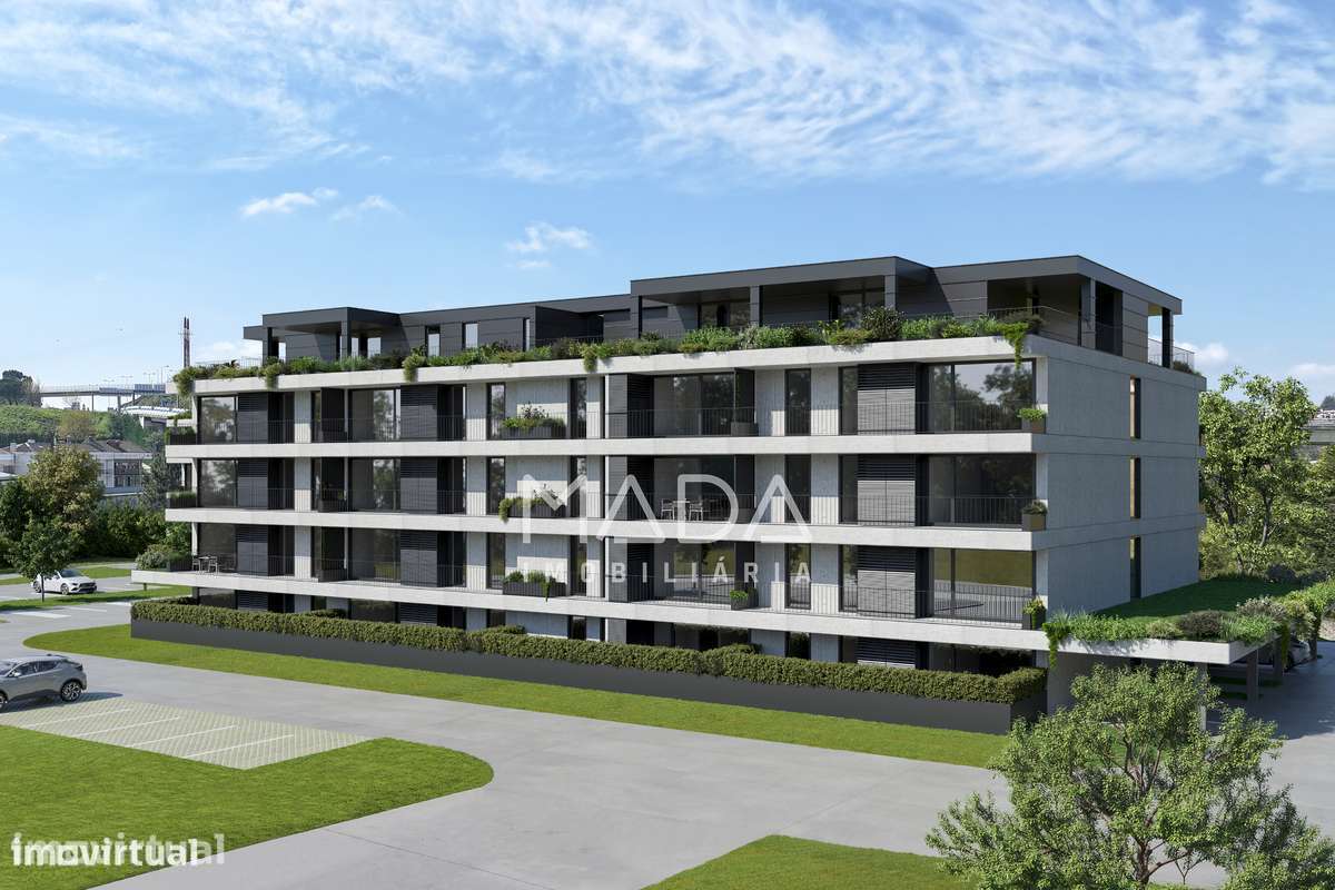 NOVO Apart. T3 (último piso) c/piscina e 3 lugares de garagem em Braga - Grande imagem: 5/31