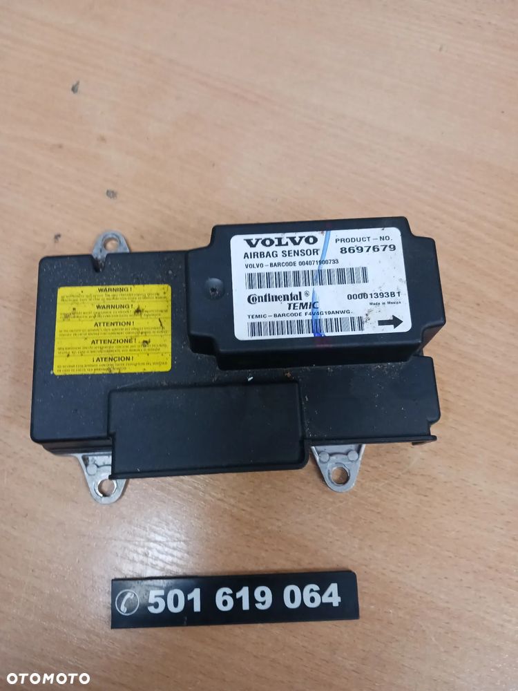 Moduł poduszek sensor airbag Volvo 8697679 S40 V50 C30 C70