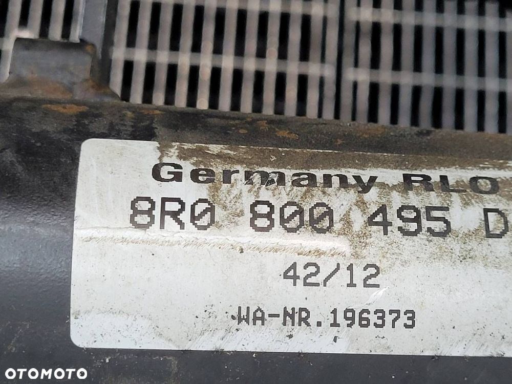 HAK HOLOWNICZY KOMPLET AUDI Q5 8RB 2.0 TDI QUATTRO 8R0800495D - 8