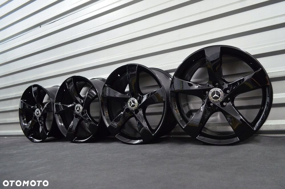Felgi 5x112 8/8,5J R18 Mercedes C W204 Oryginał - 2